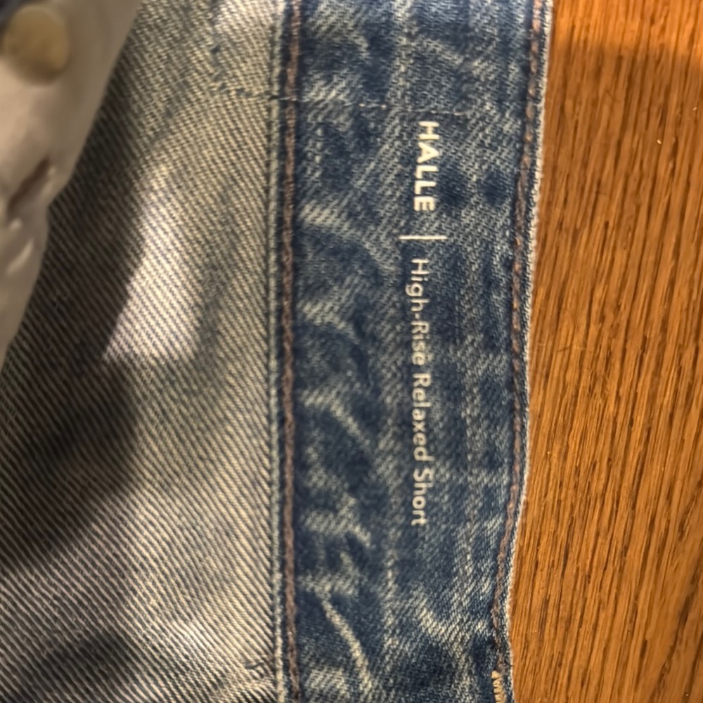 Ag Adriano Goldschmied Blue Jean Shorts Classic Denim